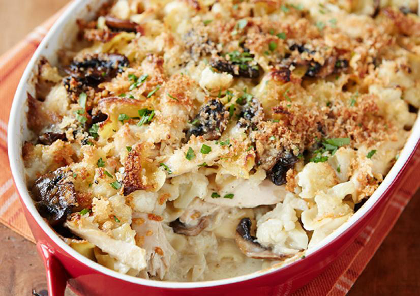 Cheesy Chicken and Cauliflower Gratin Recipe
