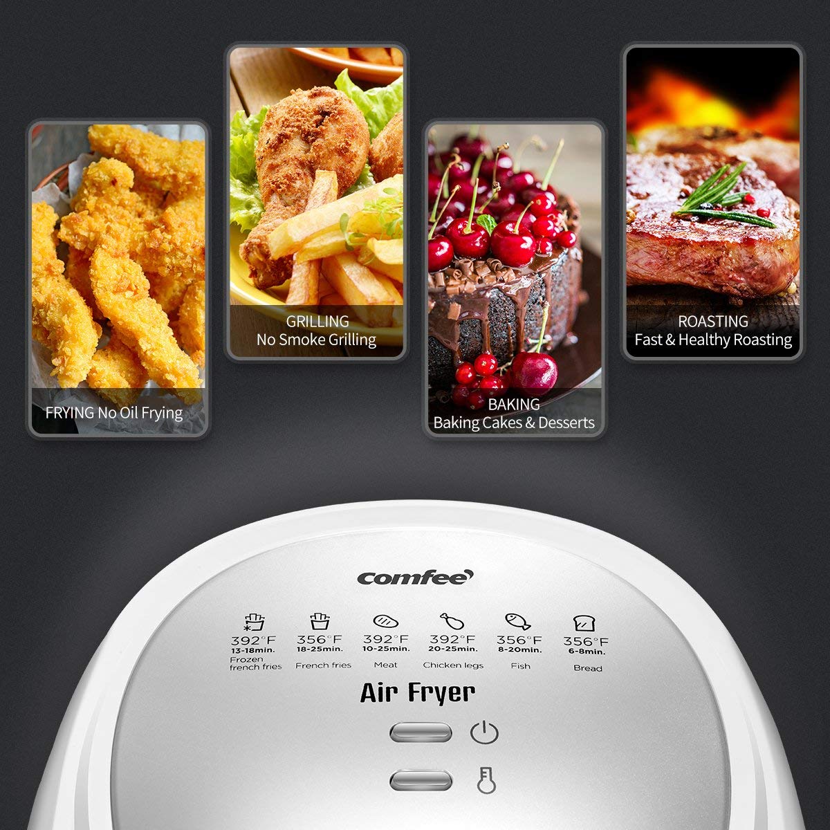 Comfee Multi-Function Electric Hot Air Fryer